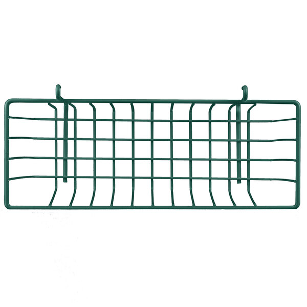Metro H209DHG Hunter Green Storage Basket for Wire Shelving 13 3/8" x