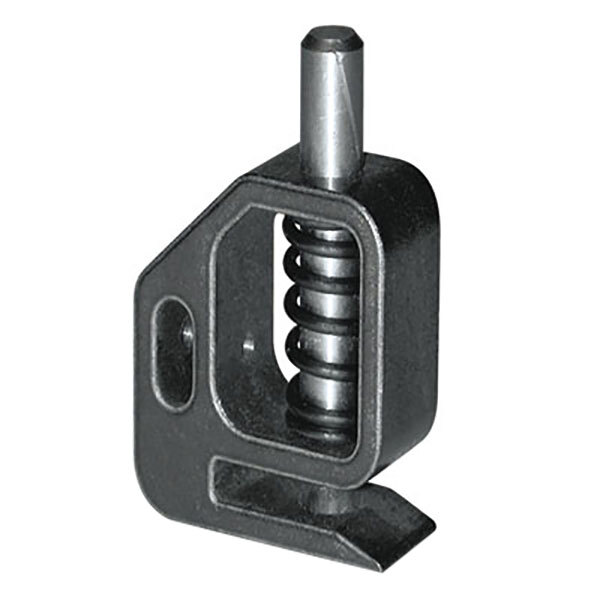 A Swingline metal punch head with a spring.