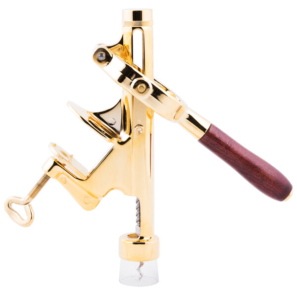 Franmara 4020 Cedon GoldPlated Counter Mount Wine Bottle Opener