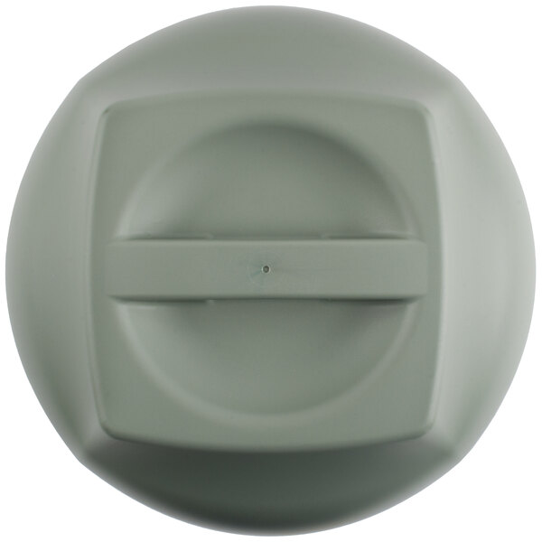 Cambro MDSHD9447 Harbor Collection Meadow 10 1/4" Insulated Plastic Dome Plate Cover 12/Case