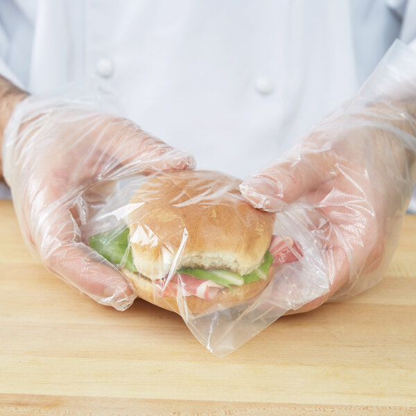 Plastic Sandwich Bag 6 1/4" x 5 1/2" - 1500/Box