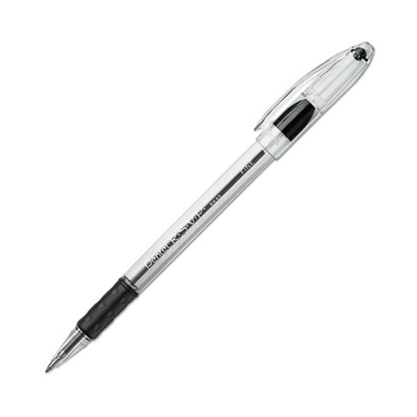 Pentel BK90ASW2 R.S.V.P. Stick Black Ink with Translucent Barrel 0.7mm Ballpoint Pen - 24/Pack