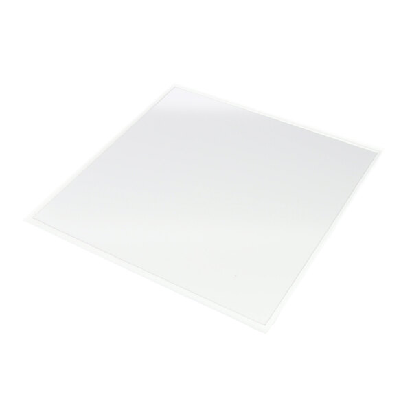 A white ceramic square base.