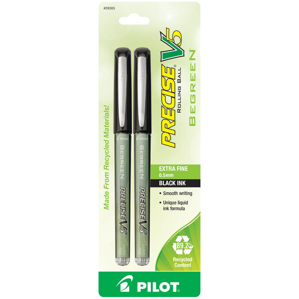 Black -35334 for sale online Pilot Precise V5 Roller Ball Stick Pen 12 Pack 