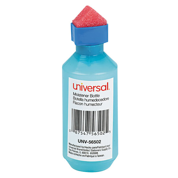 Universal UNV56502 2 oz. Squeeze Bottle Envelope Moistener