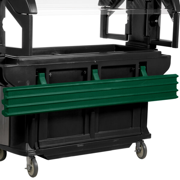 Cambro VBRR6519 6' Green Tray Rail for Versa Food Bars and Work Tables