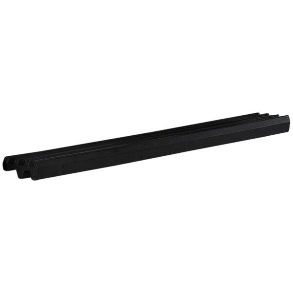 Cambro VBRR5110 5' Black Tray Rail for Versa Food Bars and Work Tables