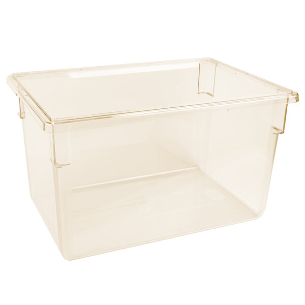 Cambro 182615CW464 Camwear 26" x 18" x 15" Safety Yellow Food Storage Box