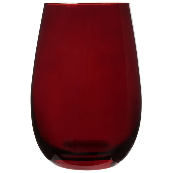 Stolzle S3527112E Elements 16.5 oz. Red Stemless Wine Glass / Tumbler