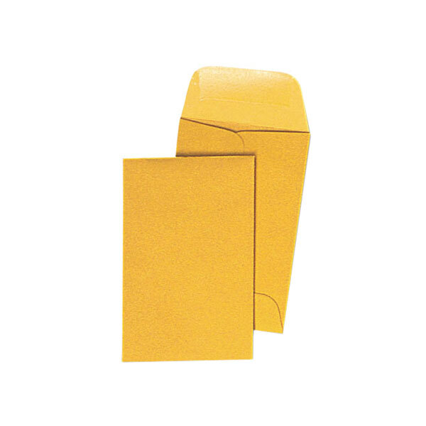 Universal UNV35300 1 2 1/4" x 3 1/2" Kraft Gummed Seal Coin Envelope