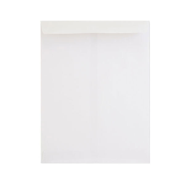 Universal UNV44104 #90 9" x 12" White Gummed Seal Catalog Envelope - 250/Box
