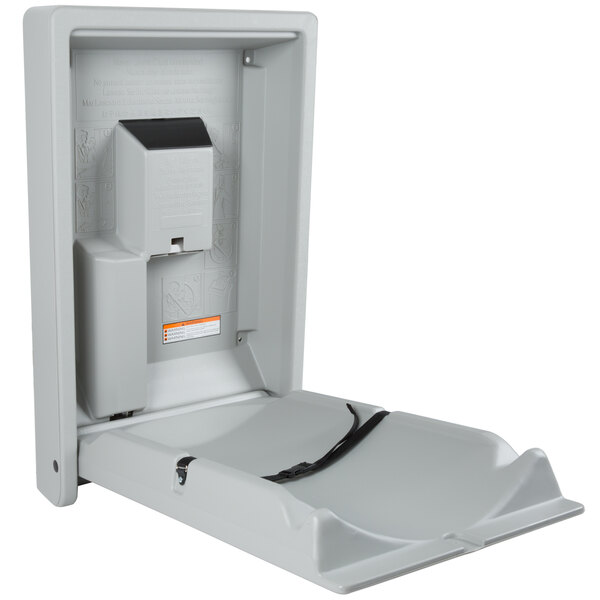 Koala Kare KB10101 Vertical Baby Changing Station / Table Gray