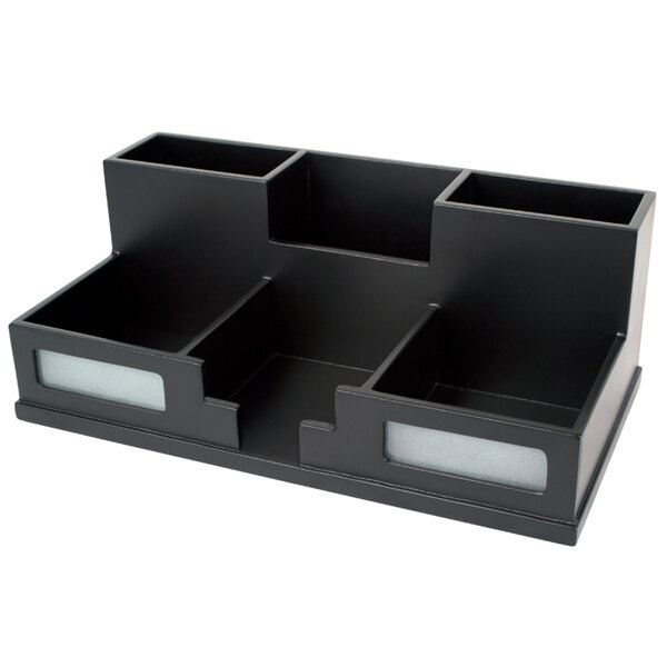 Victor 95255 Midnight Black Collection 10 1/2" x 5 1/2" x 4" 6 Section