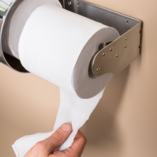 Lavex Janitorial Individually-Wrapped 1-Ply Toilet Paper Standard