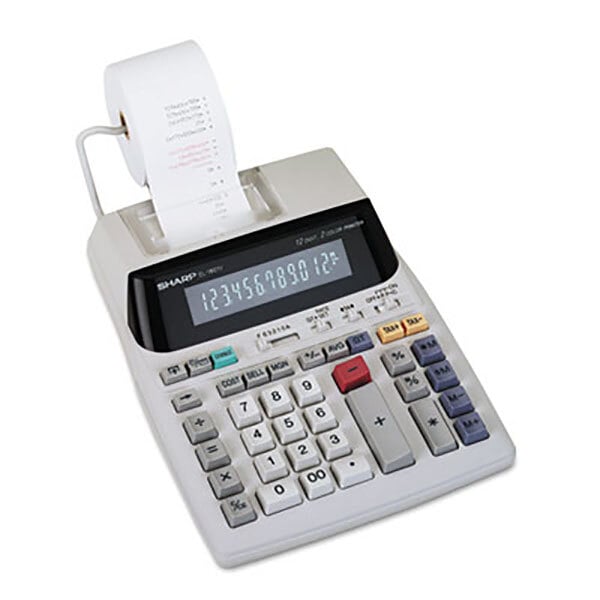 Sharp EL-1801P Printing Calculator for sale online
