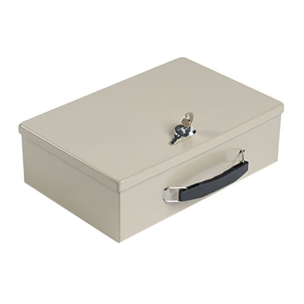 Steelmaster 221614003 12 3/4" x 8 1/4" x 4" Sand Fire Retardant Cash