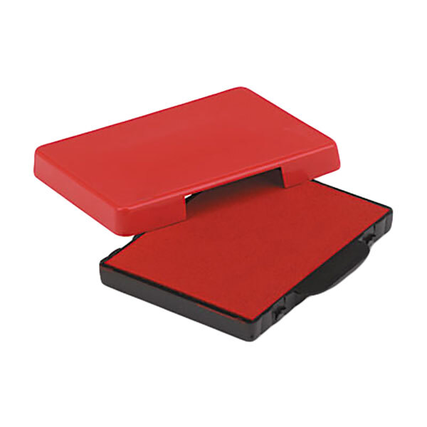 A red U. S. Stamp & Sign self-inking dater cartridge refill pad.