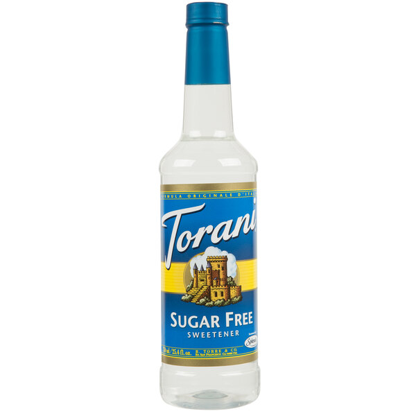 Torani 750 mL Sugar Free Sweetener Sweetener Syrup