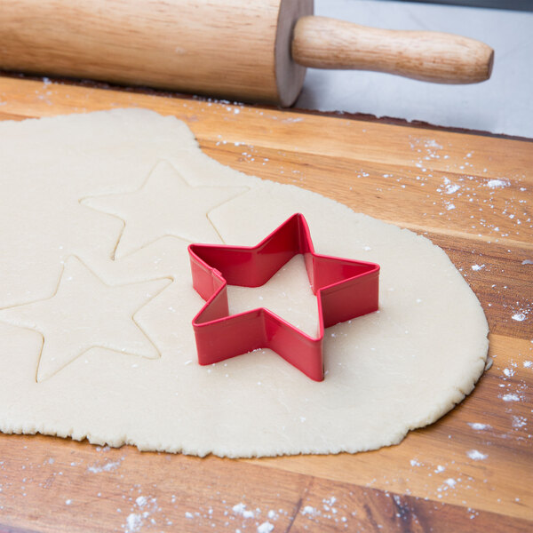 Stainless Steel Kaiser Happy Holidays Shooting Star Cookie Cutter 8 x 3 x 8 cm