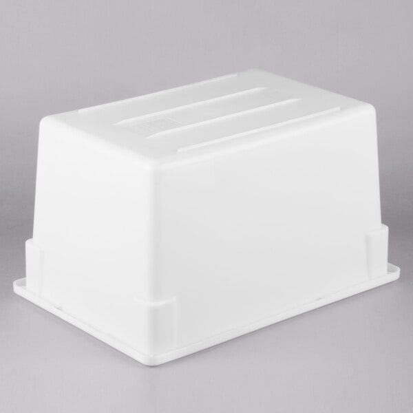 Choice 26 x 18 x 15 White Plastic Food Storage Box