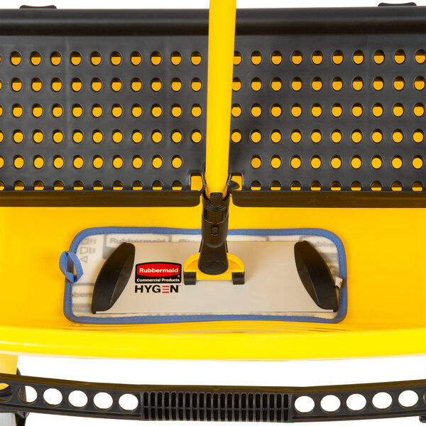 Rubbermaid HYGEN 11" Microfiber Wet Mop Kit with Mop, Pads, and Bucket