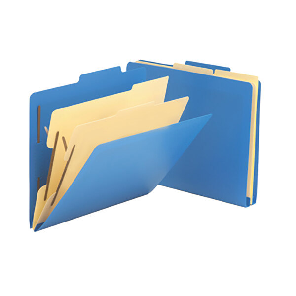 Smead 14045 Poly Letter Size Classification Folder - 10/Box