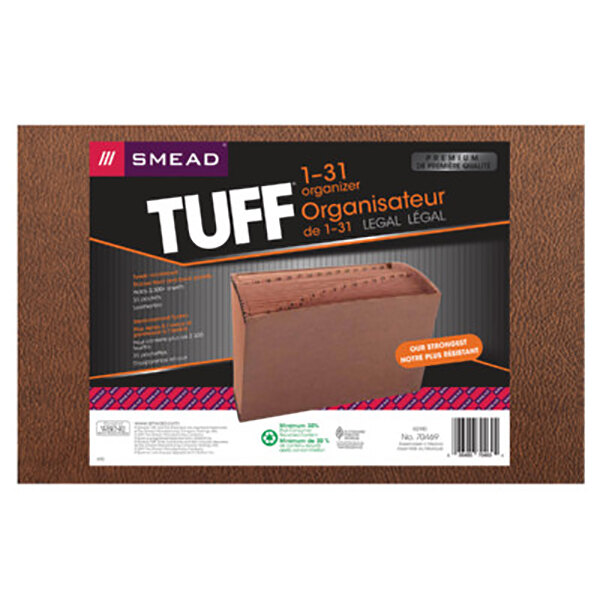 Smead 70469 TUFF Legal Size 31Pocket Expanding File 131 Indexed