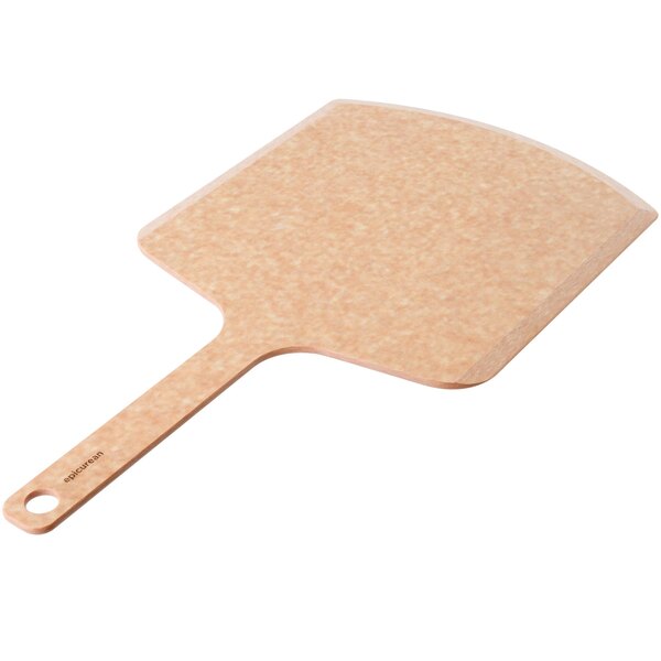 Epicurean Natural 12" x 22" Richlite Wood Fiber Commercial Pizza Peel