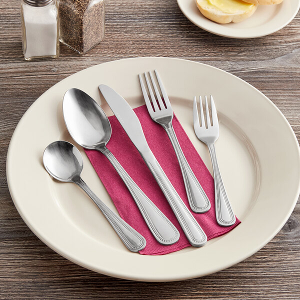 DELCO 12 Prima Serving Tablespoons, 8.5 Inch, Heavy Weight 18/0 Stainless Steel, USA Shipping