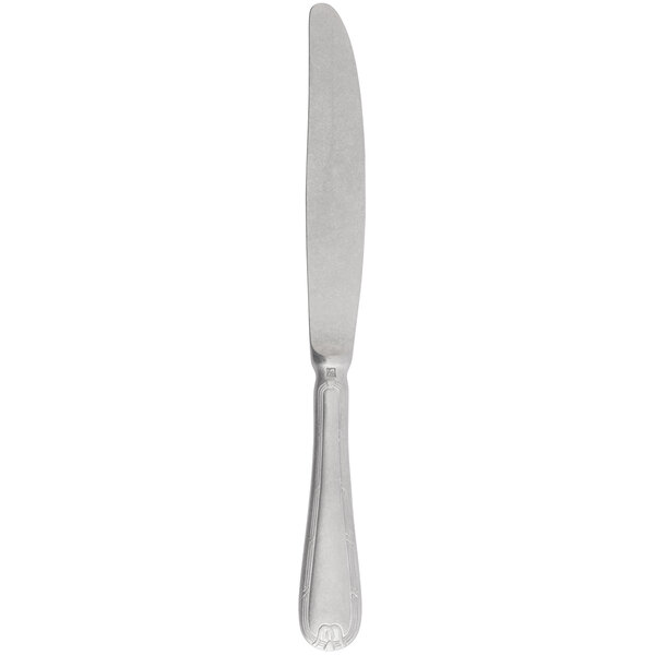 A silver Chef & Sommelier stainless steel dinner knife.