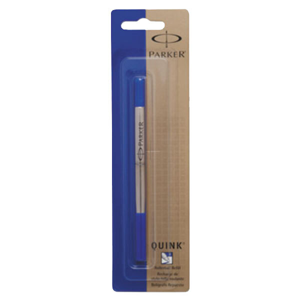 Parker 1950322 Blue Ink Fine Point Roller Ball Pen Refill