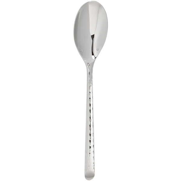 A Chef & Sommelier stainless steel dinner spoon with a handle.