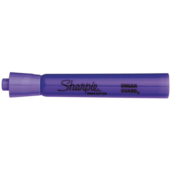 Sharpie 25019 Accent Lavender Chisel Tip Tank Style Highlighter 12/Pack