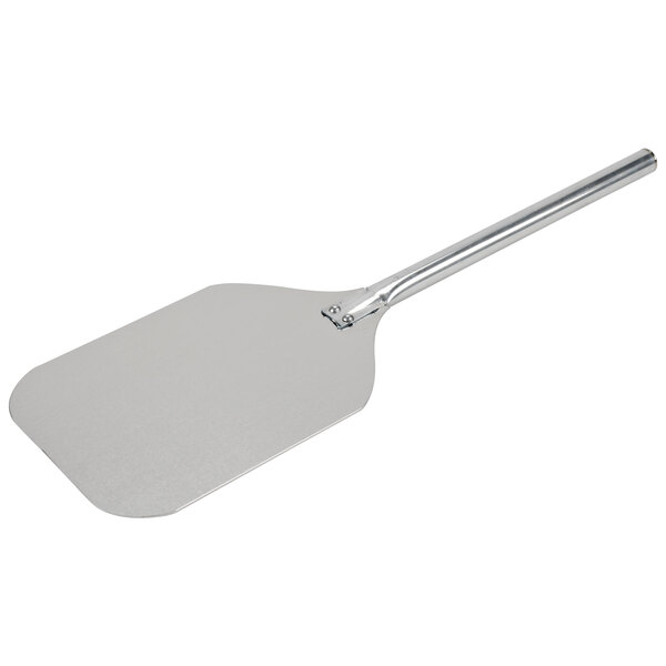 American Metalcraft 6 3/4" x 7 3/4" Aluminum Pizza Peel with 12 3/4