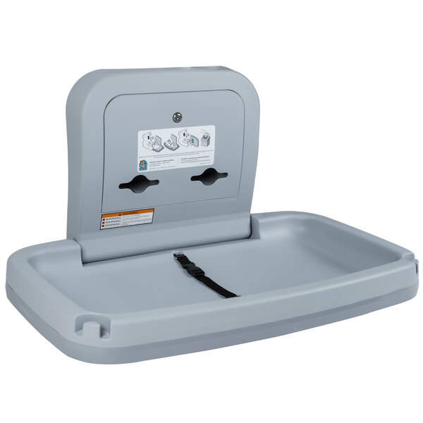 Koala Kare Horizontal Baby Changing Station (Gray)