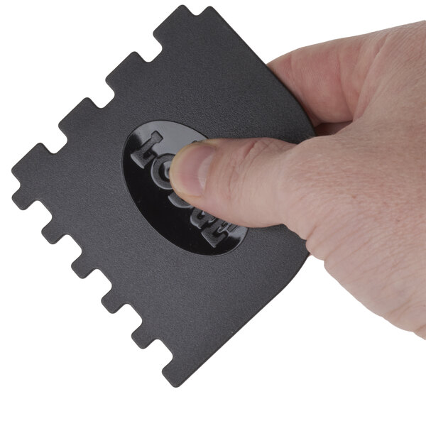 Lodge SCRAPERGPK Red / Black Polycarbonate Grill Scraper 2/Set