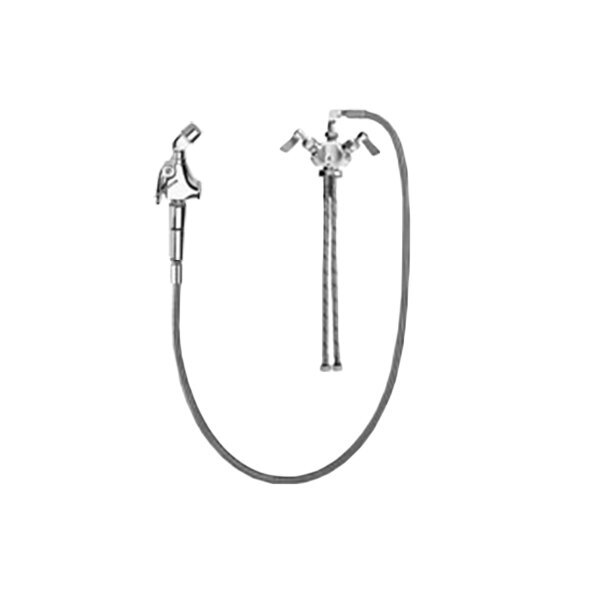 Fisher 25801 Deck Mounted Glass Filler Faucet with Flex Inlets, 60