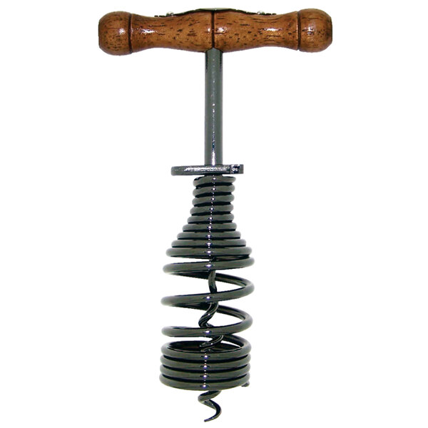 A Franmara vintage-style barrel corkscrew with a spiral.