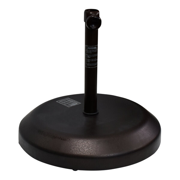 75lb patio umbrella base California Umbrella CFMT172 -117 75 lb. Bronze Umbrella Base