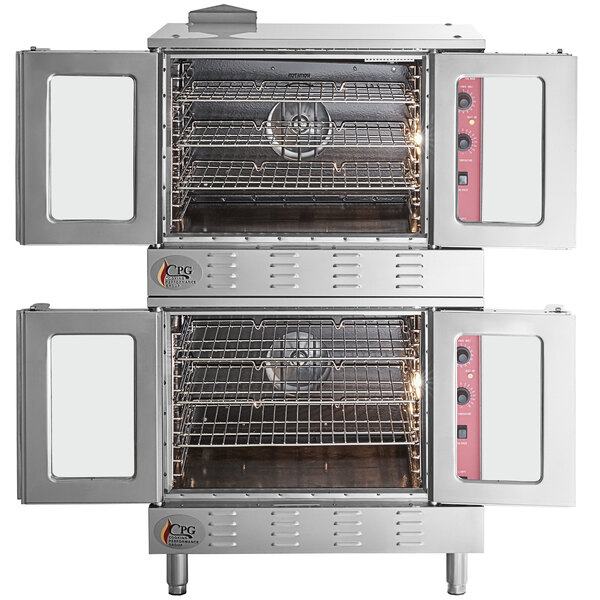 Cooking Performance Group FGC200LK Double Deck Standard Depth Full