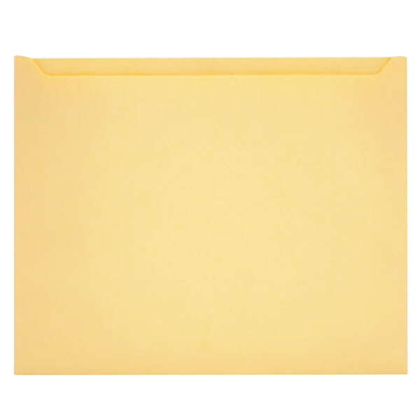 A yellow Quality Park file jacket.