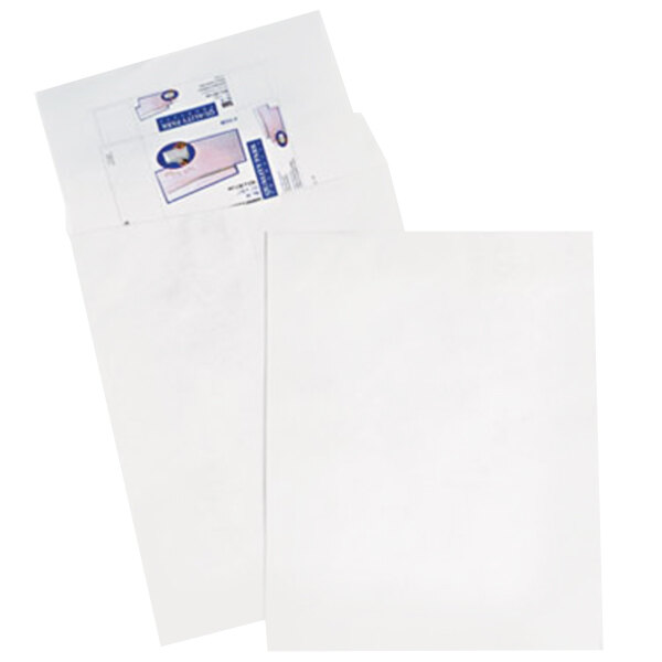 Survivor R5106 Tyvek® 14 1/4" x 20" White Jumbo Mailer with Self Adhesive Seal - 25/Box