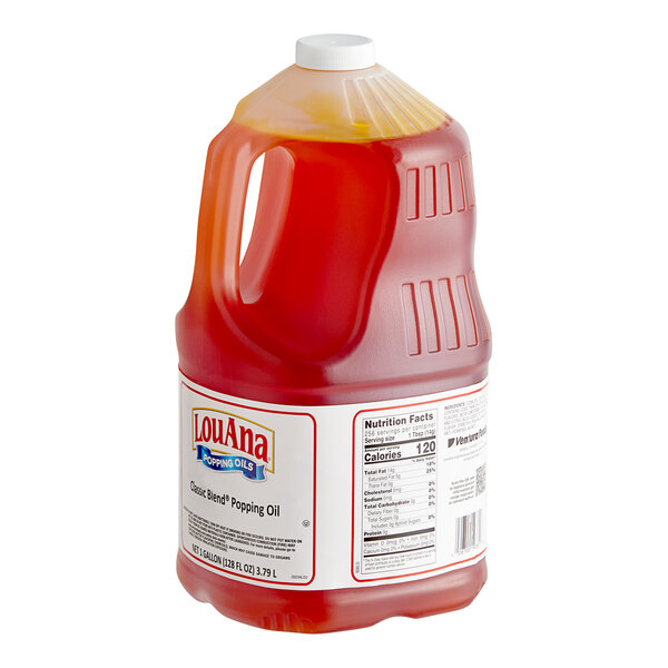 LouAna Popcorn Oil 1 Gallon PopNLite Popping Oil