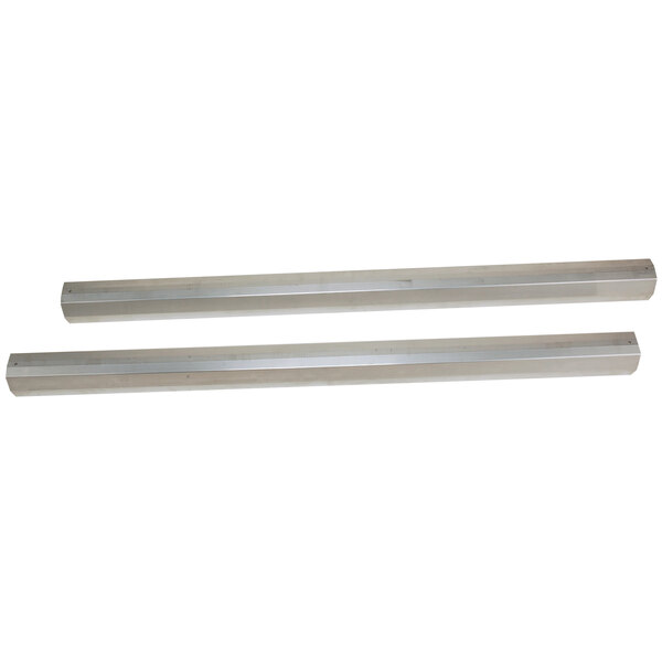 A white rectangular set of metal rods.