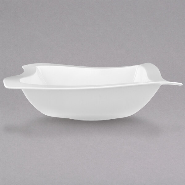 Villeroy & Boch Coupelle NewWave 15cm - Porcelaine Premium, Design Géométrique, Micro-ondes