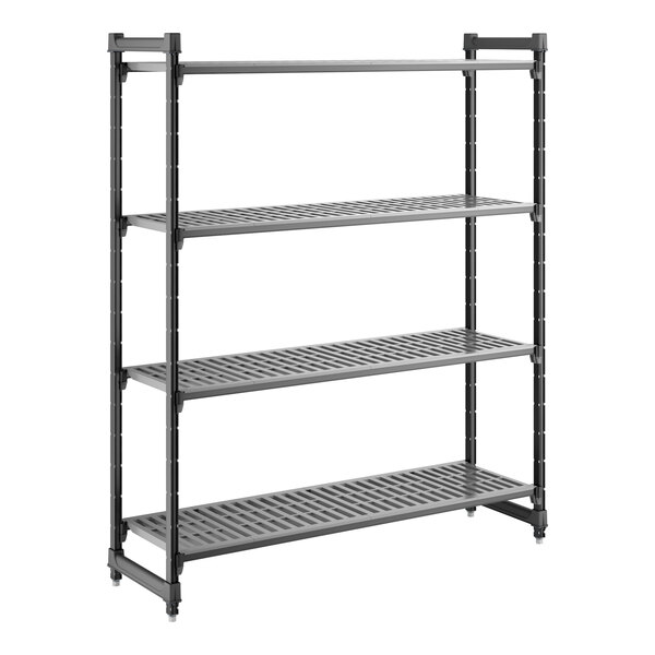 Cambro Camshelving® Basics Plus Vented 4-Shelf Unit