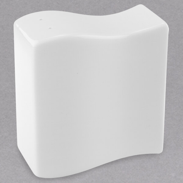 Villeroy & Boch NewWave Speiseteller – 4er Set Aus Premium Porzellan, Geschwungene Form, Weiß