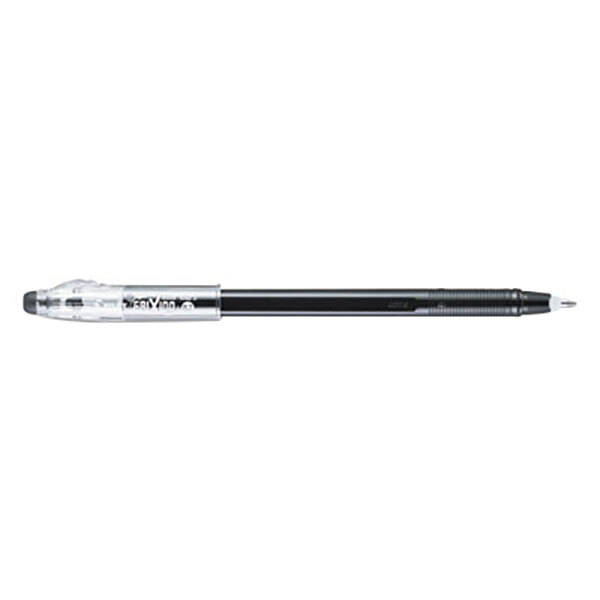 Pilot 32465 FriXion ColorSticks Black Ink with Black Barrel 0.7mm Erasable Roller Gel Stick Pen - 12/Pack