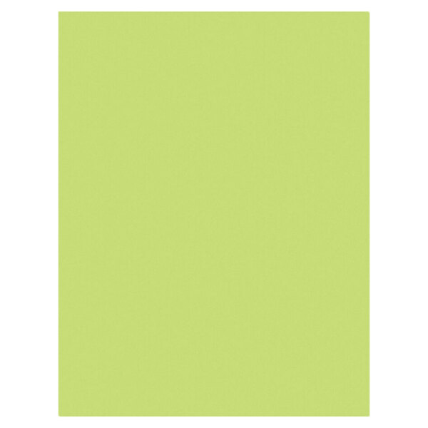 A green rectangle with a white background.