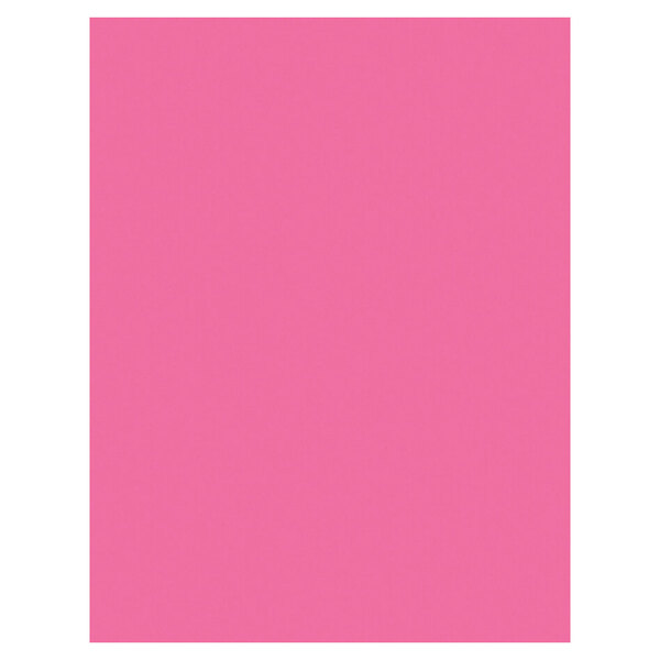A pink rectangular object with a white background.